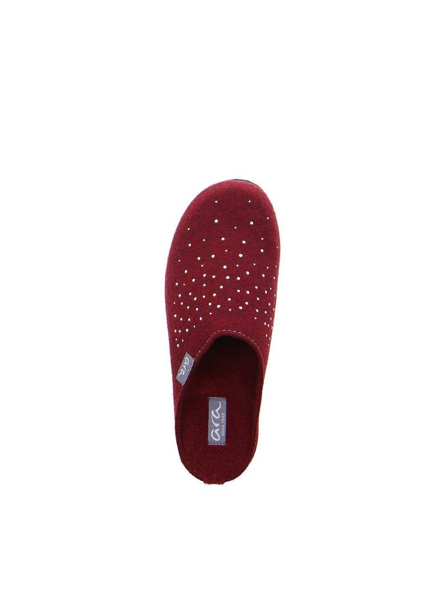 ara Slippers | Comfy Bordo Slippers