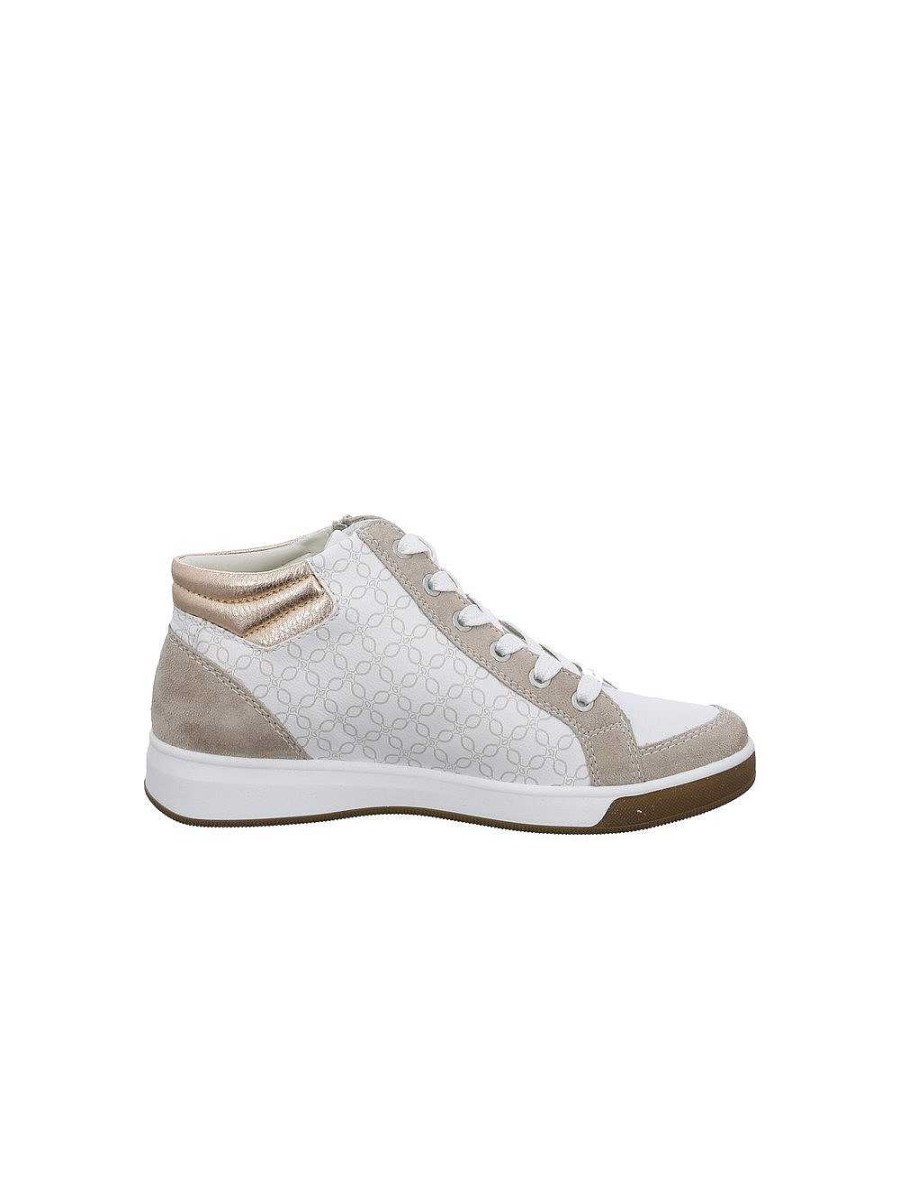 ara Sneakers | High Top Sneaker Rome Sand White