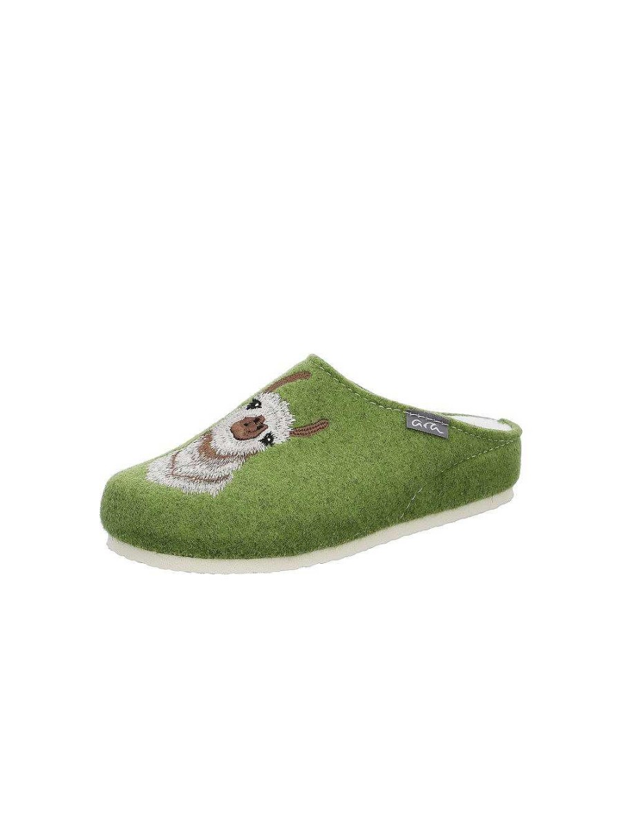 ara Slippers | Slipper Happy Green