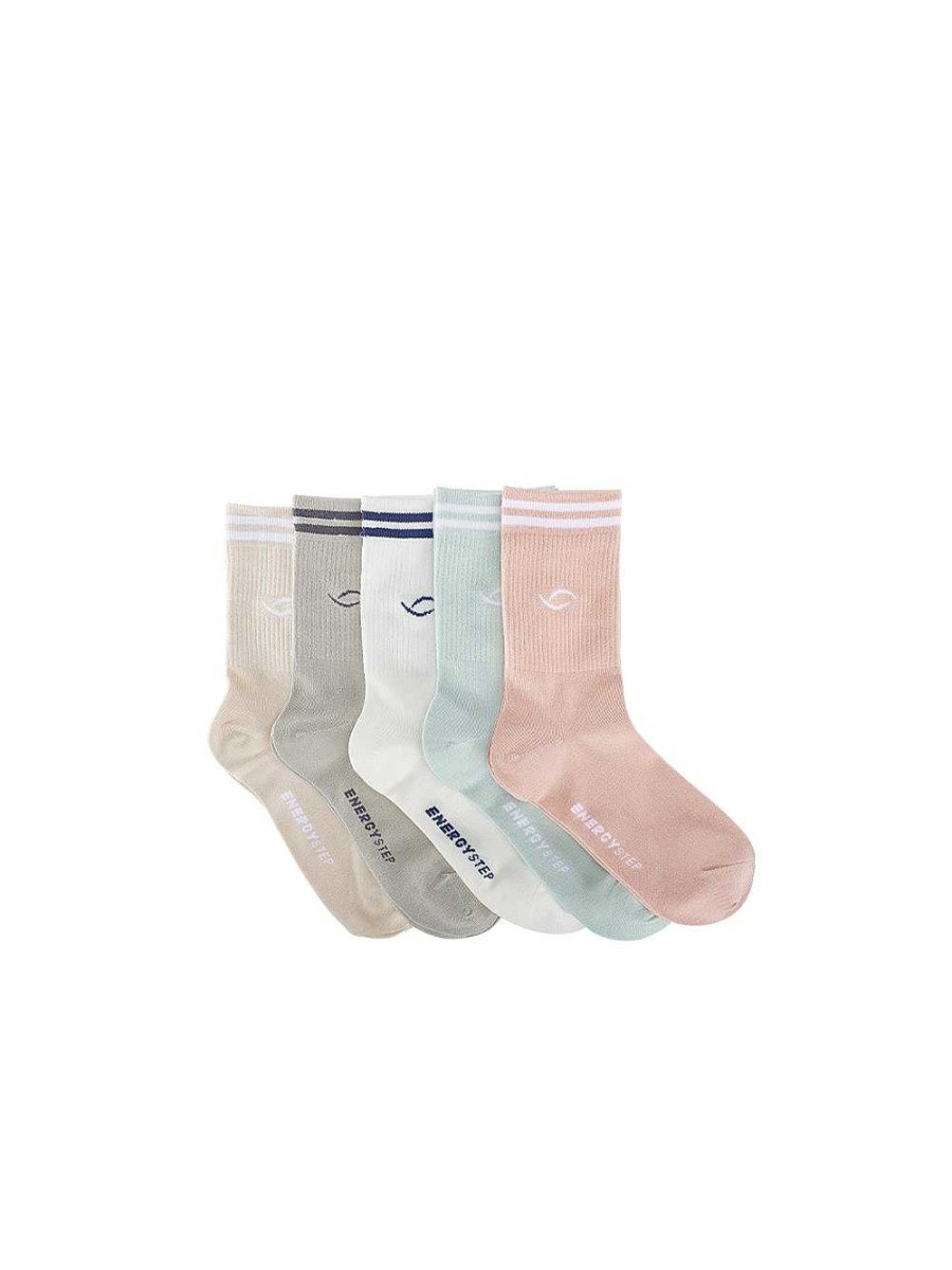 ara Socks | Pack Of 5 Energystep Bamboo Tennis Socks