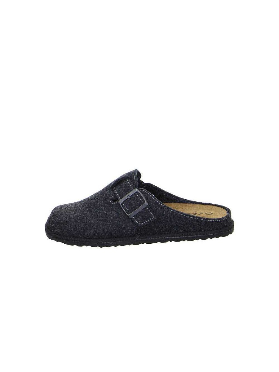 ara Slippers | Elvio Slippers Anthracite