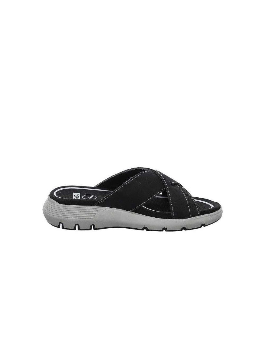 ara Slippers | Sandro Mule Black