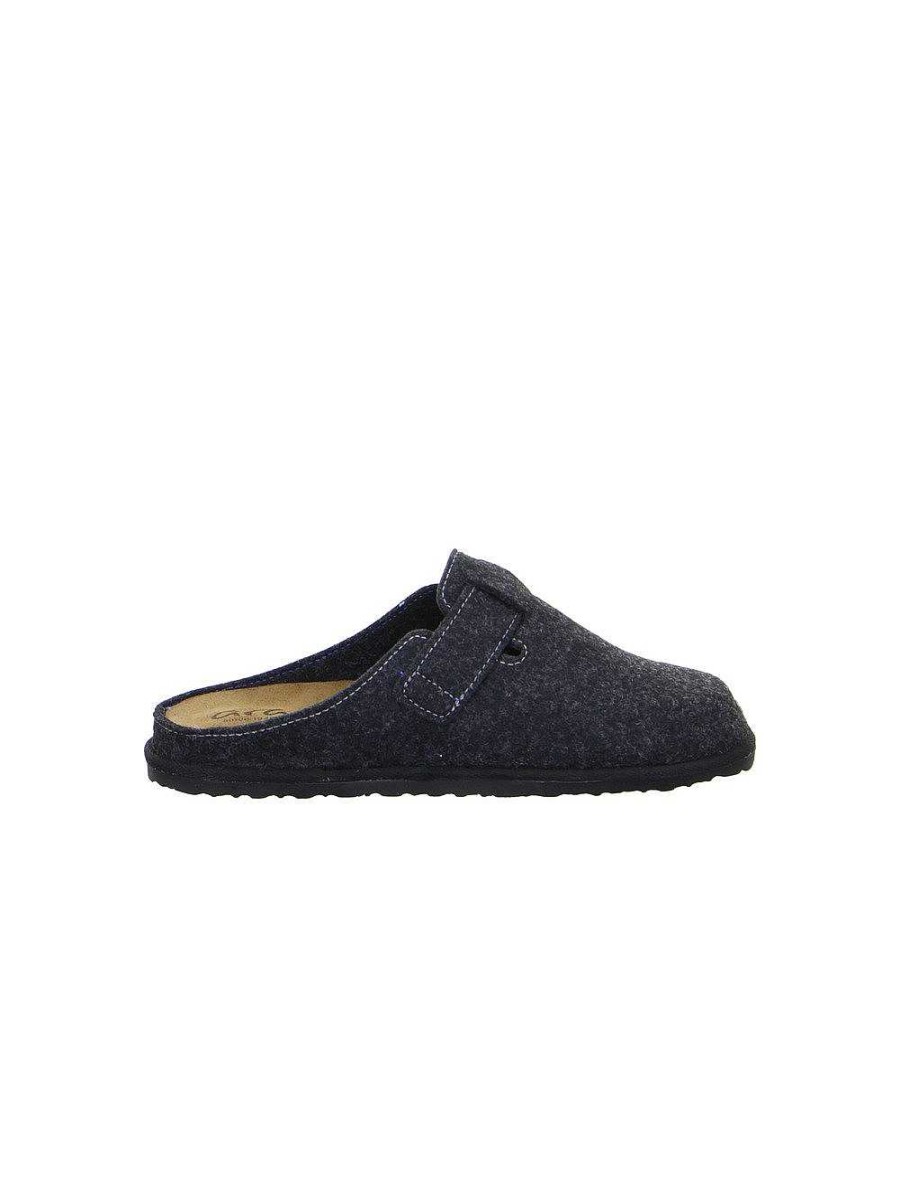 ara Slippers | Elvio Slippers Anthracite